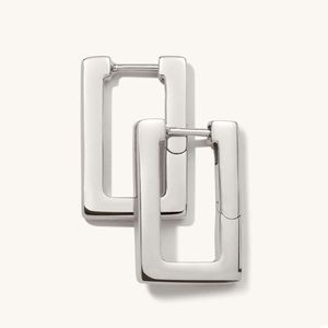 Mejuri block large hoops silver
